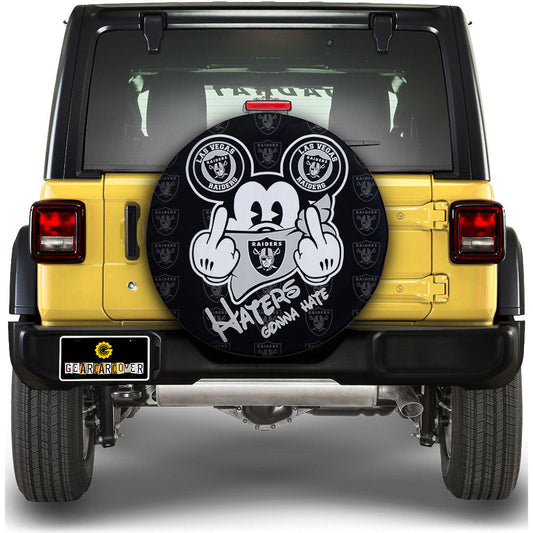 Las Vegas Raiders Spare Tire Covers Custom Car Accessories - Gearcarcover - 1