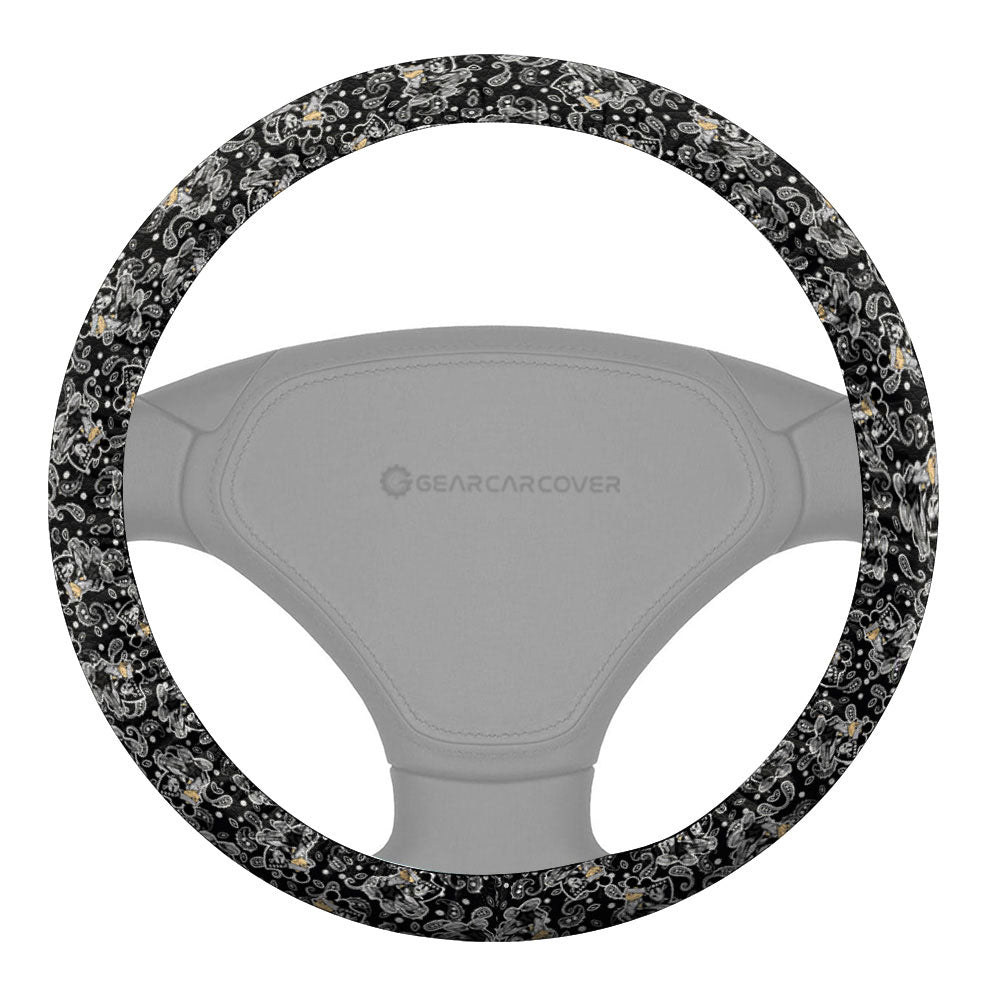 Las Vegas Raiders Steering Wheel Cover Cartoon Theme Collection - Gearcarcover - 2