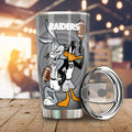 Las Vegas Raiders Tumbler Cup Custom Car Accessories - Gearcarcover - 2