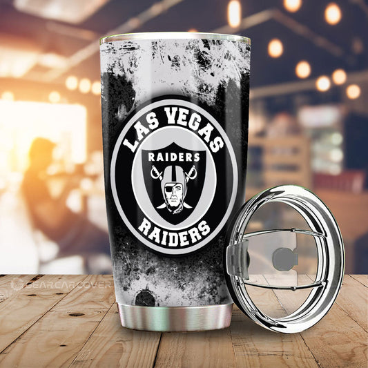 Las Vegas Raiders Tumbler Cup Custom Car Accessories - Gearcarcover - 2