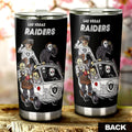 Las Vegas Raiders Tumbler Cup Custom Car Accessories - Gearcarcover - 2