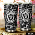 Las Vegas Raiders Tumbler Cup Custom Car Accessories - Gearcarcover - 2