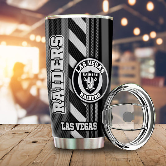 Las Vegas Raiders Tumbler Cup Custom Car Accessories - Gearcarcover - 2
