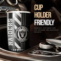 Las Vegas Raiders Tumbler Cup Custom Car Accessories - Gearcarcover - 3