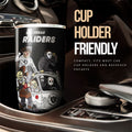 Las Vegas Raiders Tumbler Cup Custom Car Accessories - Gearcarcover - 3