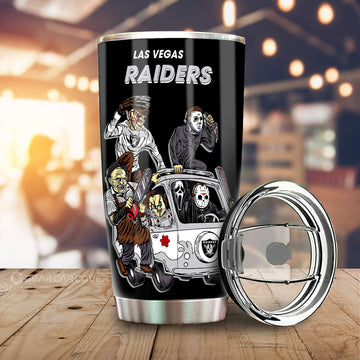 Las Vegas Raiders Tumbler Cup Custom Car Accessories - Gearcarcover - 1