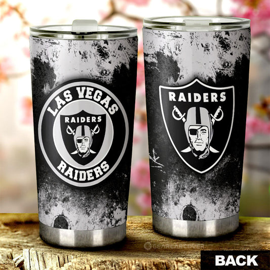 Las Vegas Raiders Tumbler Cup Custom Car Accessories - Gearcarcover - 1