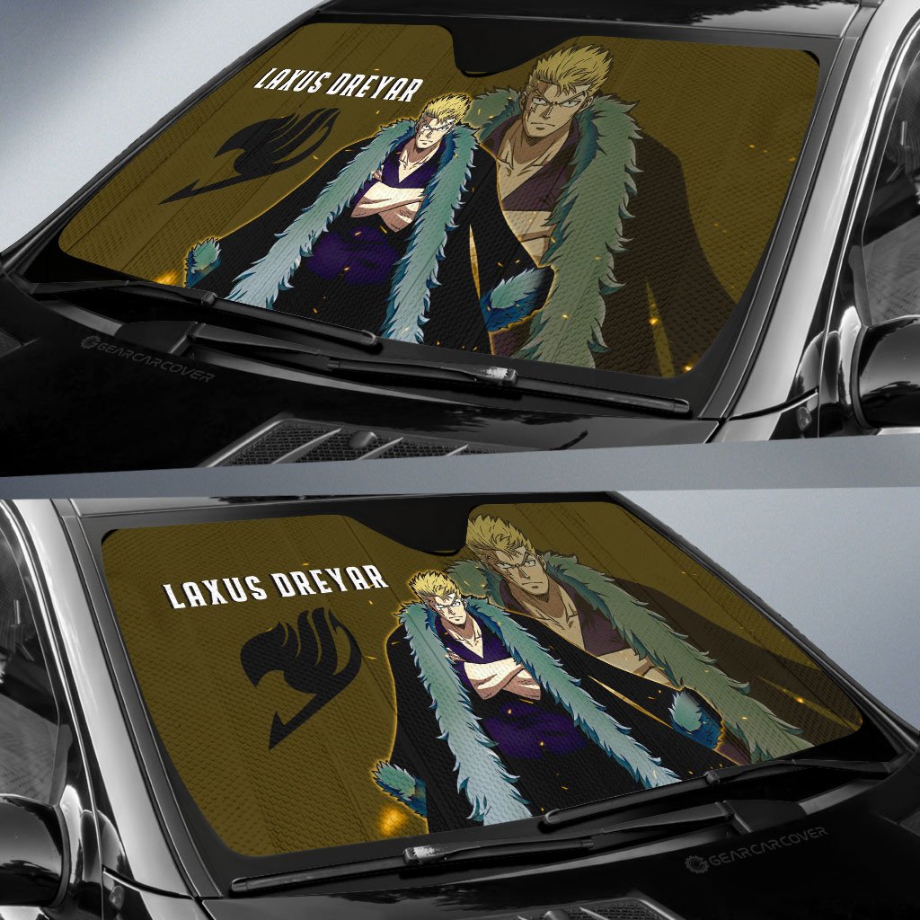 Laxus Dreyar Car Sunshade Custom - Gearcarcover - 2