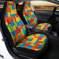 Lego Car Seat Covers Custom Colorful Car Interior Accessories - Gearcarcover - 2