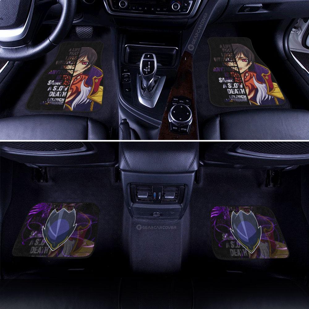 Lelouch Lamperouge Car Floor Mats Custom Car Accessories - Gearcarcover - 3