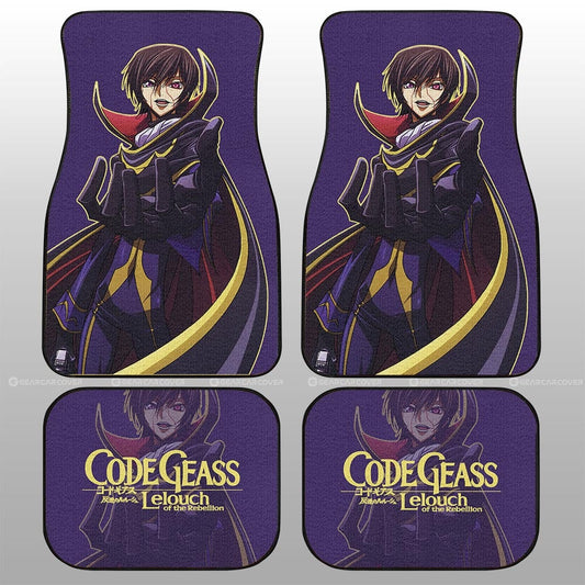 Lelouch Lamperouge Car Floor Mats Custom - Gearcarcover - 2