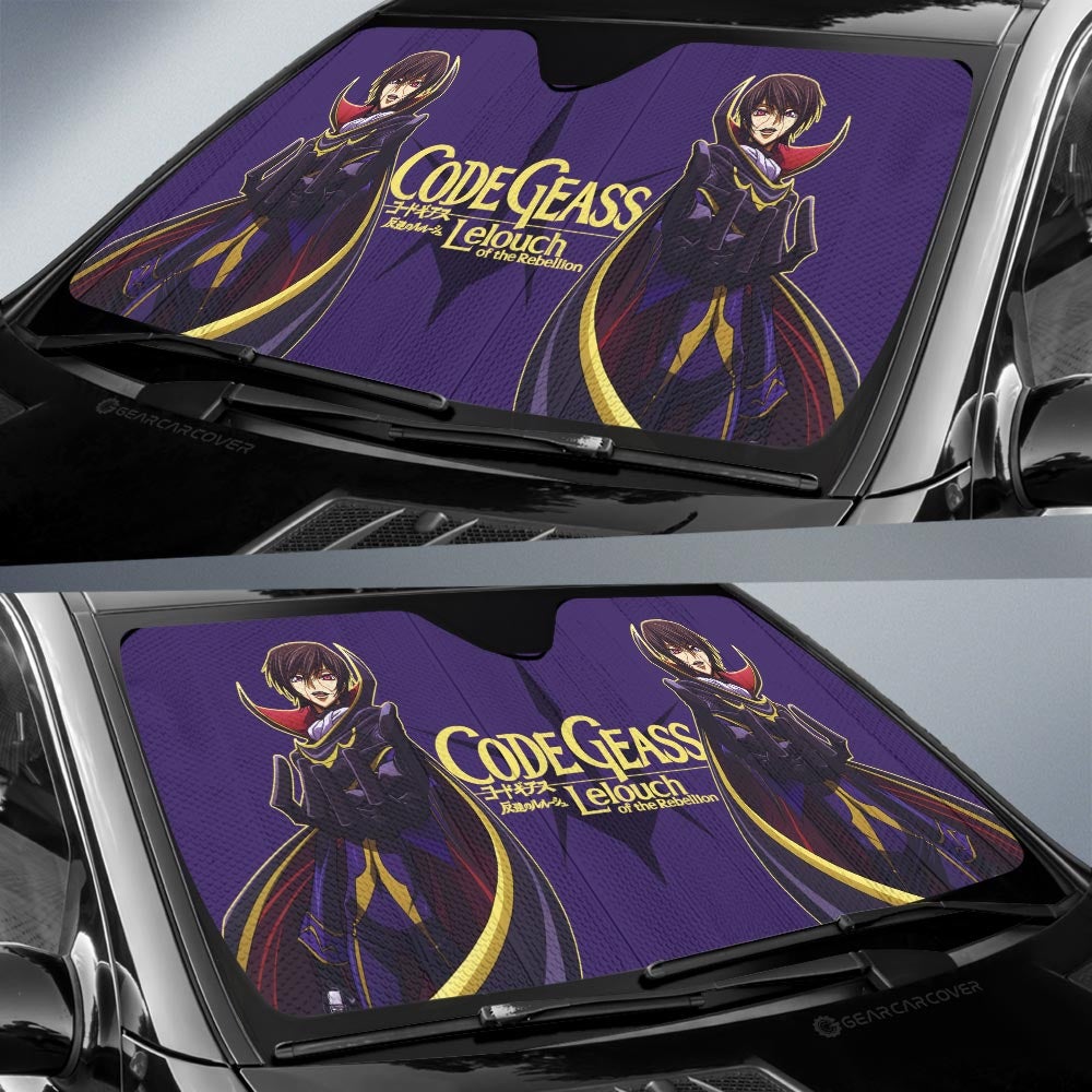 Lelouch Lamperouge Car Sunshade Custom - Gearcarcover - 2