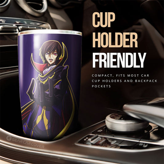 Lelouch Lamperouge Tumbler Cup Custom - Gearcarcover - 2