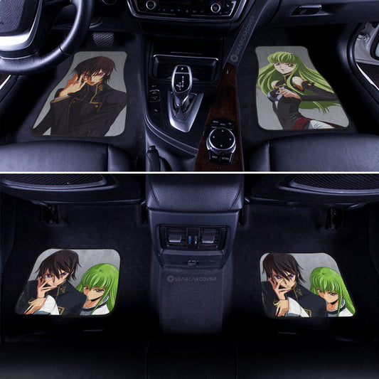 Lelouch and C.C Car Floor Mats Collection - Gearcarcover - 2