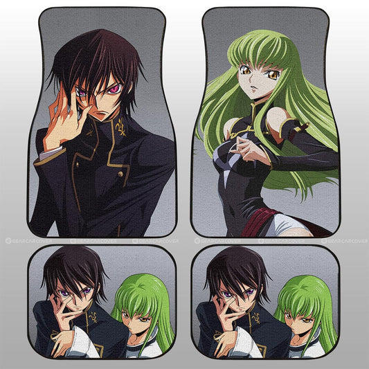 Lelouch and C.C Car Floor Mats Collection - Gearcarcover - 1