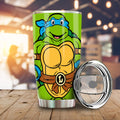 Leonardo Tumbler Cup Custom Ninja Turtle Car Accessories - Gearcarcover - 2