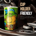 Leonardo Tumbler Cup Custom Ninja Turtle Car Accessories - Gearcarcover - 3