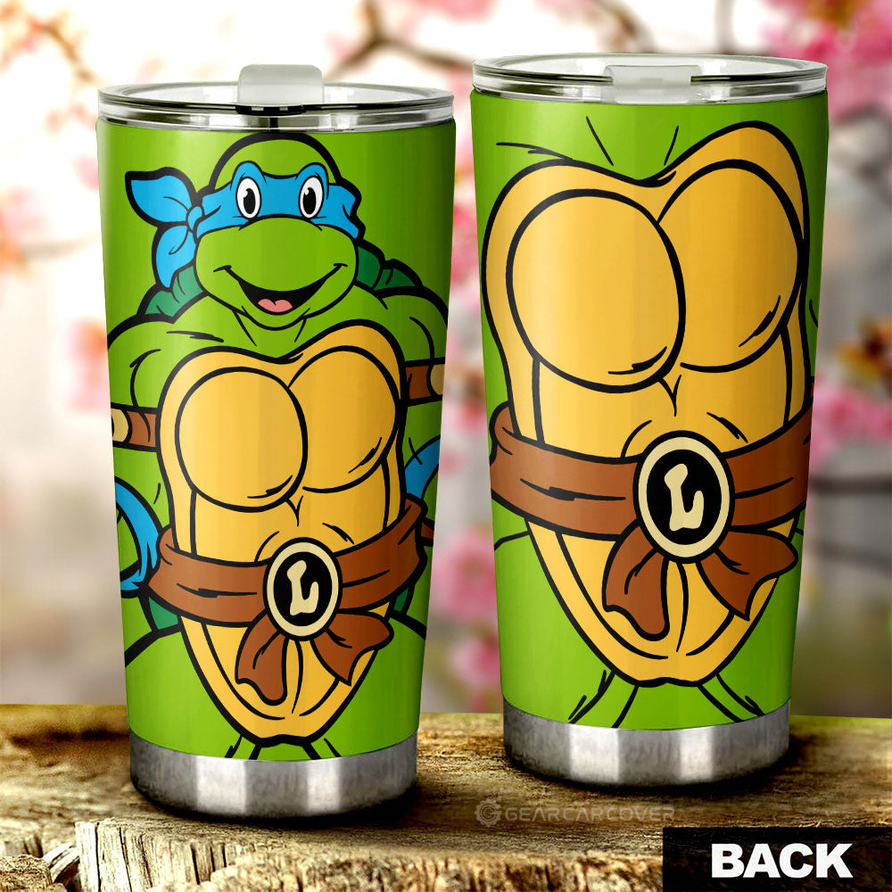 Leonardo Tumbler Cup Custom Ninja Turtle Car Accessories - Gearcarcover - 1