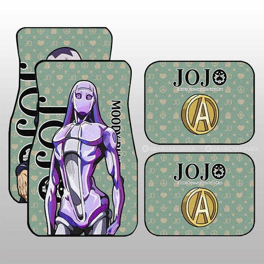 Leone Abbacchio Car Floor Mats Custom Bizarre Adventure Car Accessories - Gearcarcover - 2