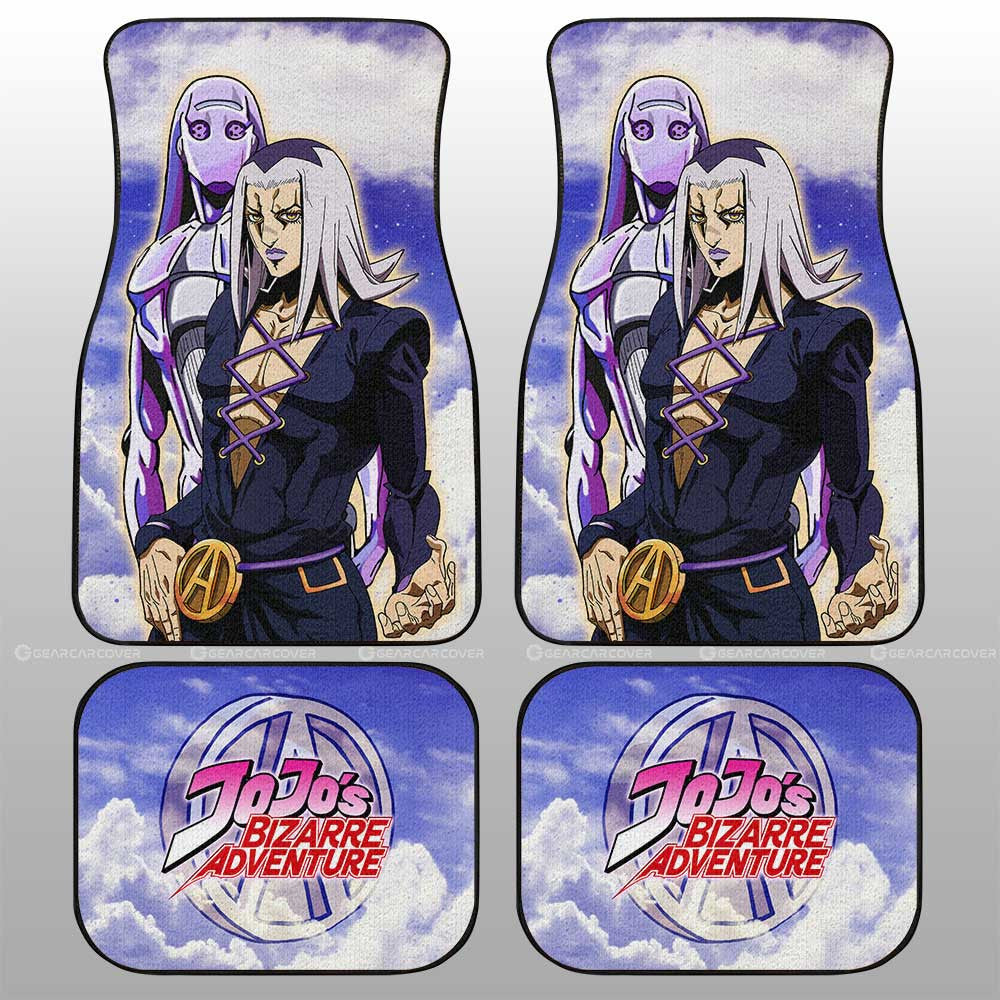 Leone Abbacchio Car Floor Mats Custom Bizarre Adventures - Gearcarcover - 1