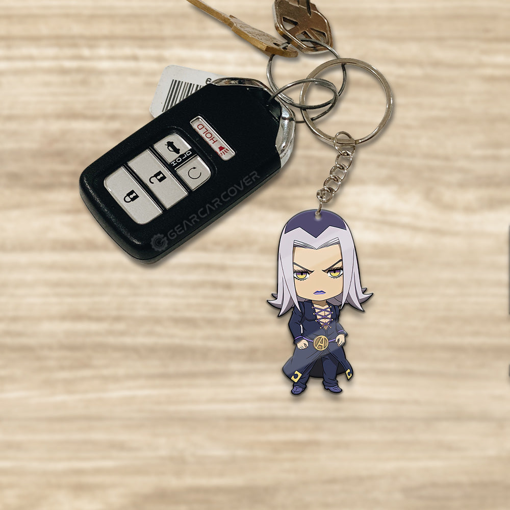 Leone Abbacchio Keychain Custom Bizarre Adventure Car Accessories - Gearcarcover - 1