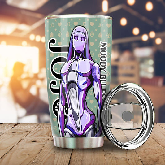 Leone Abbacchio Tumbler Cup Custom Bizarre Adventure Car Accessories - Gearcarcover - 2