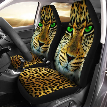 Leopard Car Seat Covers Custom Cool Wild Animal Car Accessories - Gearcarcover - 1