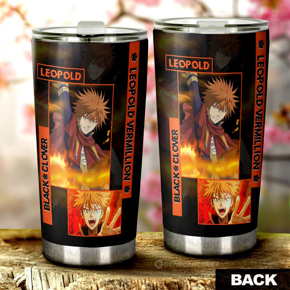 Leopold Vermillion Tumbler Cup Custom - Gearcarcover - 3