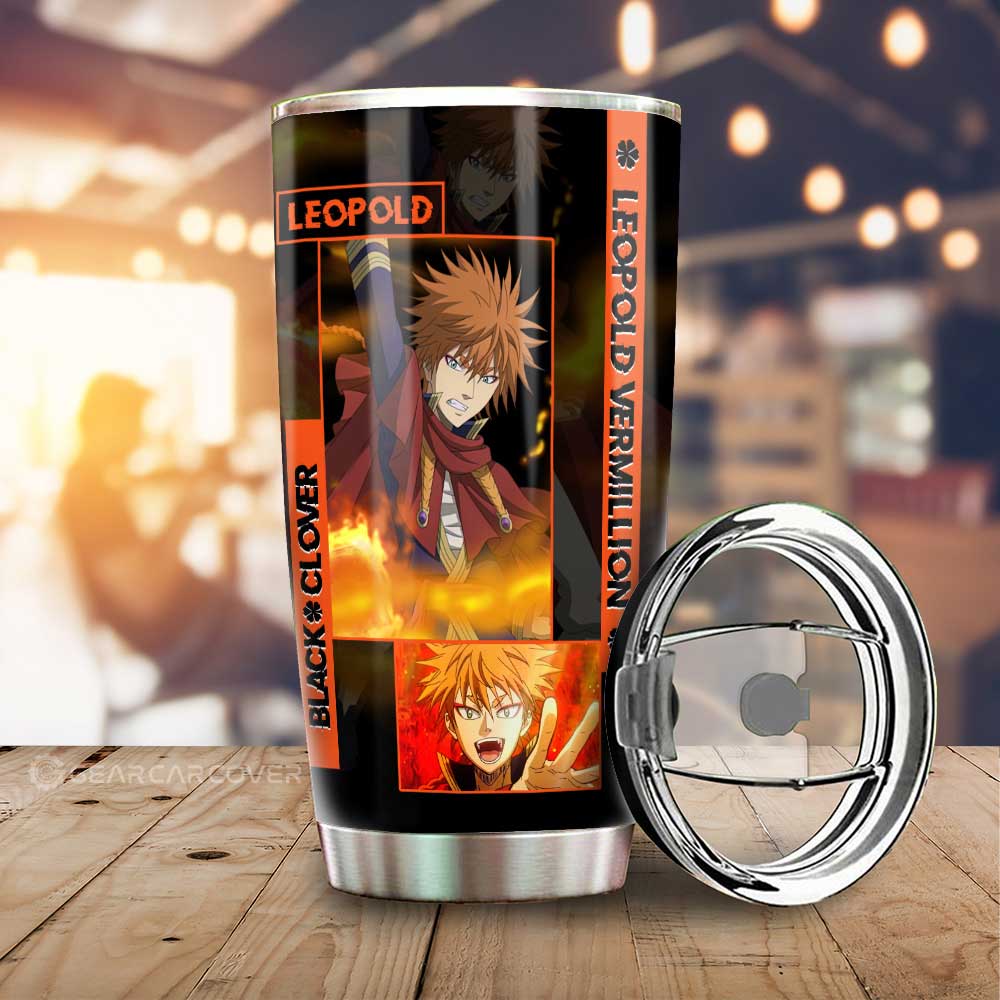 Leopold Vermillion Tumbler Cup Custom - Gearcarcover - 1