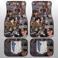 Levi Ackerman Car Floor Mats Custom Car Interior Accessories - Gearcarcover - 1