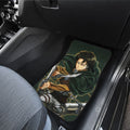 Levi Ackerman Car Floor Mats Custom - Gearcarcover - 4