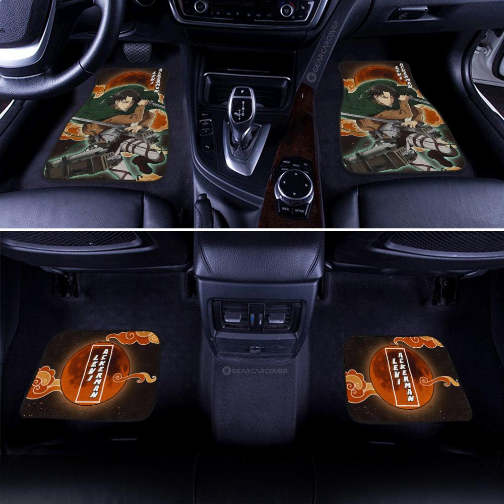 Levi Ackerman Car Floor Mats Custom - Gearcarcover - 3