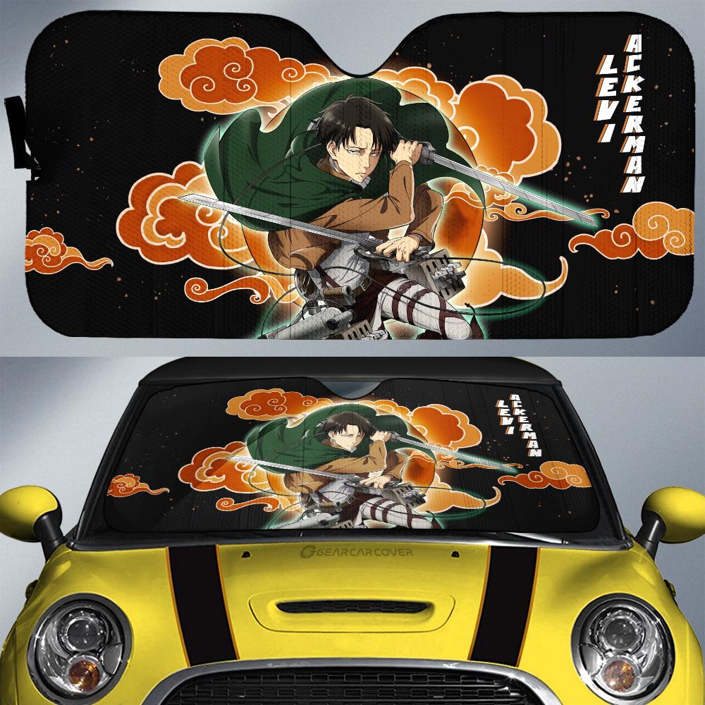 Levi Ackerman Car Sunshade Custom - Gearcarcover - 1