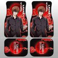 Light Yagami Car Floor Mats Custom Death Note Car Accessories - Gearcarcover - 2