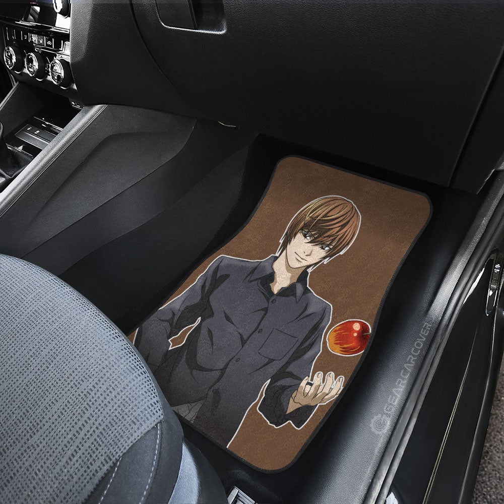Light Yagami Car Floor Mats Custom Death Note - Gearcarcover - 4