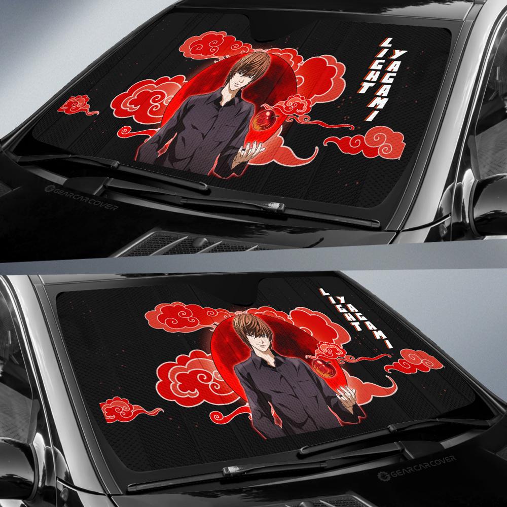 Light Yagami Car Sunshade Custom Death Note Car Accessories - Gearcarcover - 2