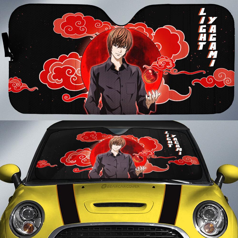 Light Yagami Car Sunshade Custom Death Note Car Accessories - Gearcarcover - 1