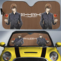 Light Yagami Car Sunshade Custom Death Note - Gearcarcover - 1