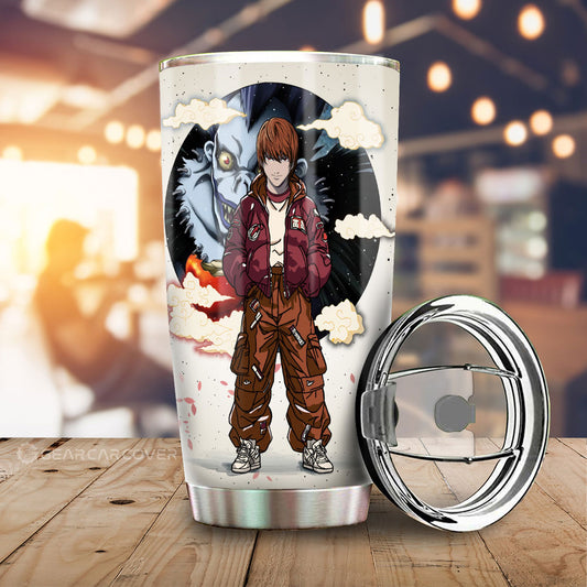 Light Yagami Tumbler Cup Anime Collection - Gearcarcover - 1
