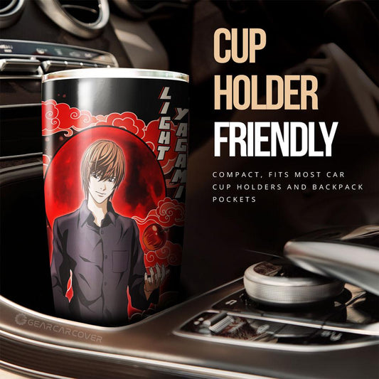 Light Yagami Tumbler Cup Custom Death Note Car Accessories - Gearcarcover - 2
