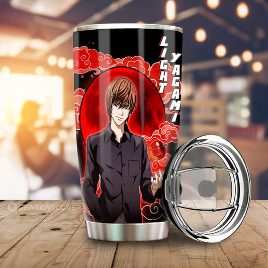 Light Yagami Tumbler Cup Custom Death Note Car Accessories - Gearcarcover - 1