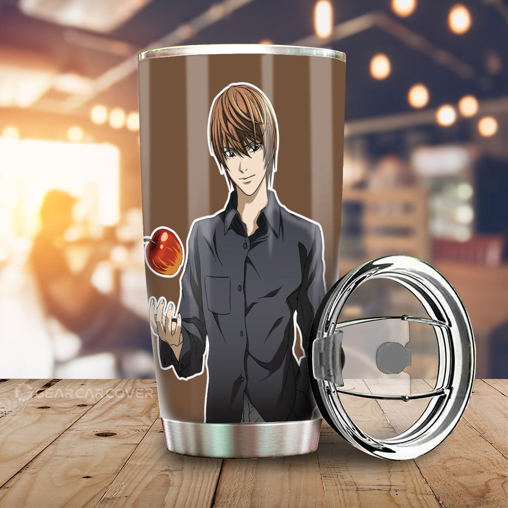 Light Yagami Tumbler Cup Custom Death Note - Gearcarcover - 1