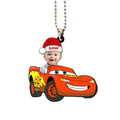 Lightning McQueen Ornament Personalized Christmas Baby Collection - Gearcarcover - 1