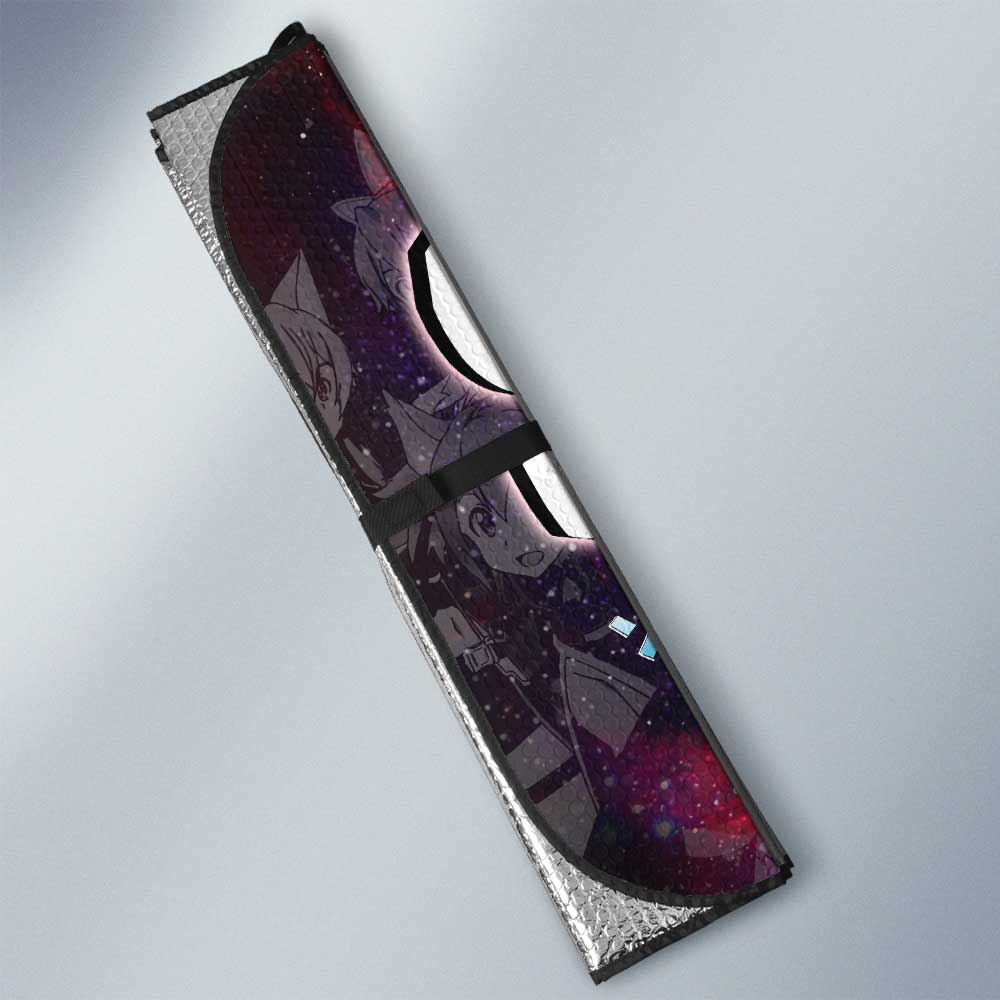 Lisbeth Car Sunshade Custom Manga Galaxy Style - Gearcarcover - 3