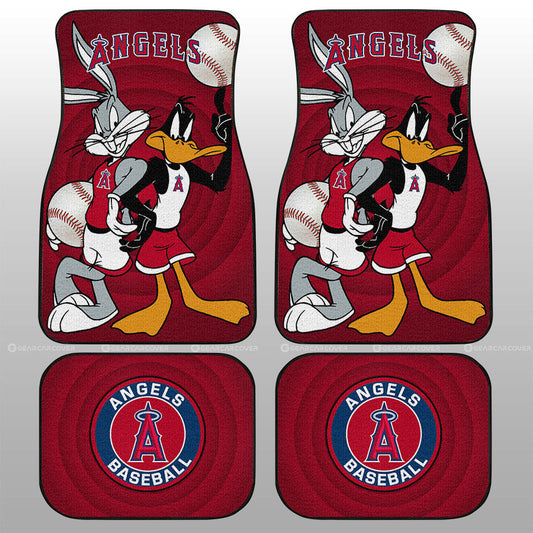 Los Angeles Angels Car Floor Mats Custom Car Accessories - Gearcarcover - 1