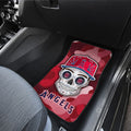 Los Angeles Angels Car Floor Mats Skull Theme Collection - Gearcarcover - 3