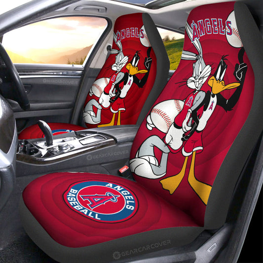 Los Angeles Angels Car Seat Covers Custom Car Accessories - Gearcarcover - 1