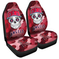 Los Angeles Angels Car Seat Covers Skull Theme Collection - Gearcarcover - 3