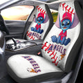Los Angeles Angels Car Seat Covers Stitch Theme Collection - Gearcarcover - 1