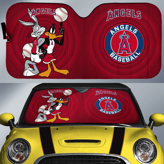 Los Angeles Angels Car Sunshade Custom Car Accessories - Gearcarcover - 1